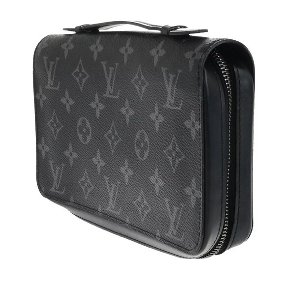 LOUIS VUITTON Zippy XL Long Bifold Wallet Monogram Eclipse BK - Picture 11 of 16